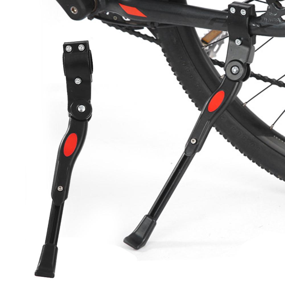 Adjustable Bike Kickstand Rear Side Bicycle Kick Stand Non-Slip Bicycle Side Support Stand Aluminum Alloy Cycling Accessories