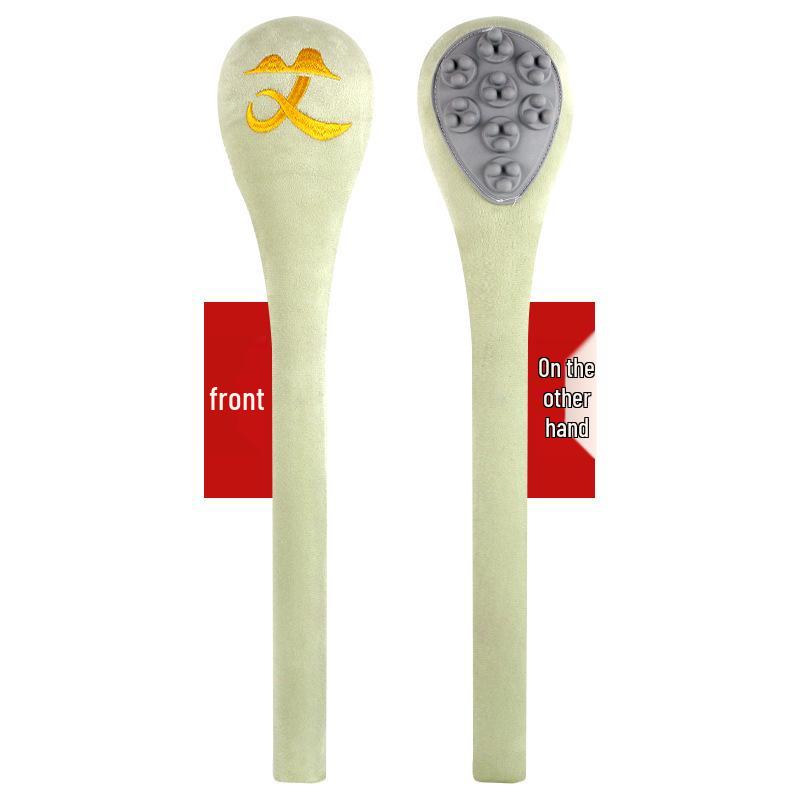 Деревянная многофункциональная меридианная массажная палка для постукивания по спине и телу