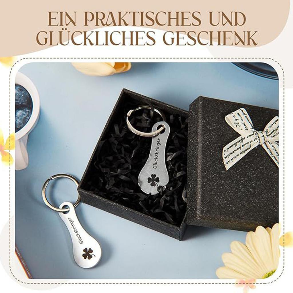 Многофункциональная тележка для покупок Чип Брелок 3 шт. Прочный держатель для ключей от тележки из нержавеющей стали с подвеской-шармом