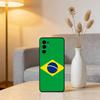B-Brazil B-Brazilian Flag Phone Case For Samsung S25,S24,S21,S22,S23,S30,Ultra,S20,Plus,Fe,Soft Silicone Black Cover
