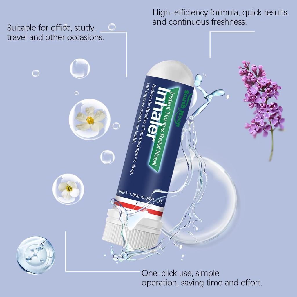 South Moon Шум в ушах Назальный стик Мягкий уход за ушами Снимает дискомфорт при шуме в ушах Удобный назальный стик для здоровья ушей