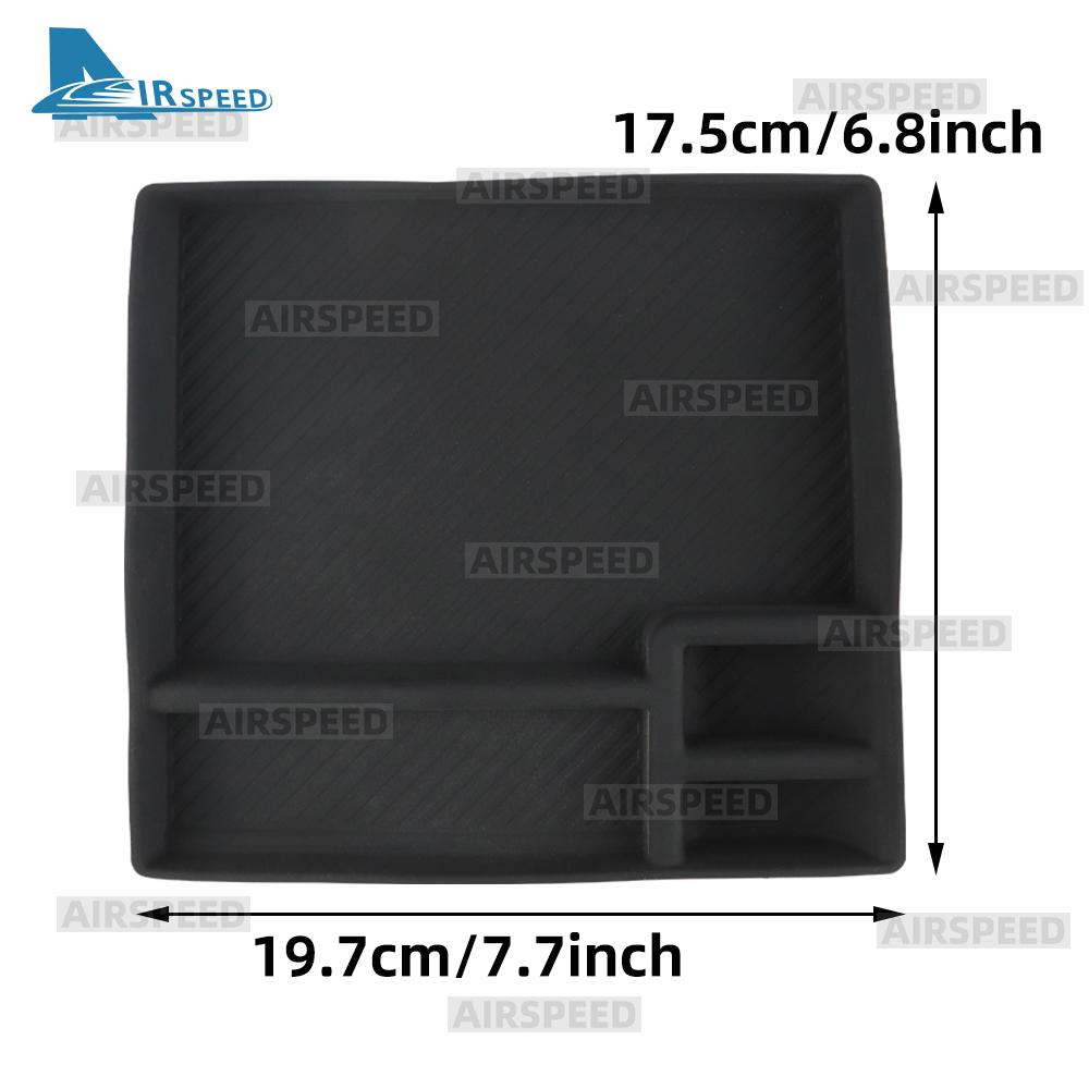 For Ford Mustang S650 GT Dark Horse EcoBoost 2024 2025 2026 2027 LHD RHD Car Armrest Box Silicone Storage Pad Protect Mat