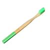 Eco-Friendly Bamboo Toothbrush Set with Colored Charcoal Bristles
