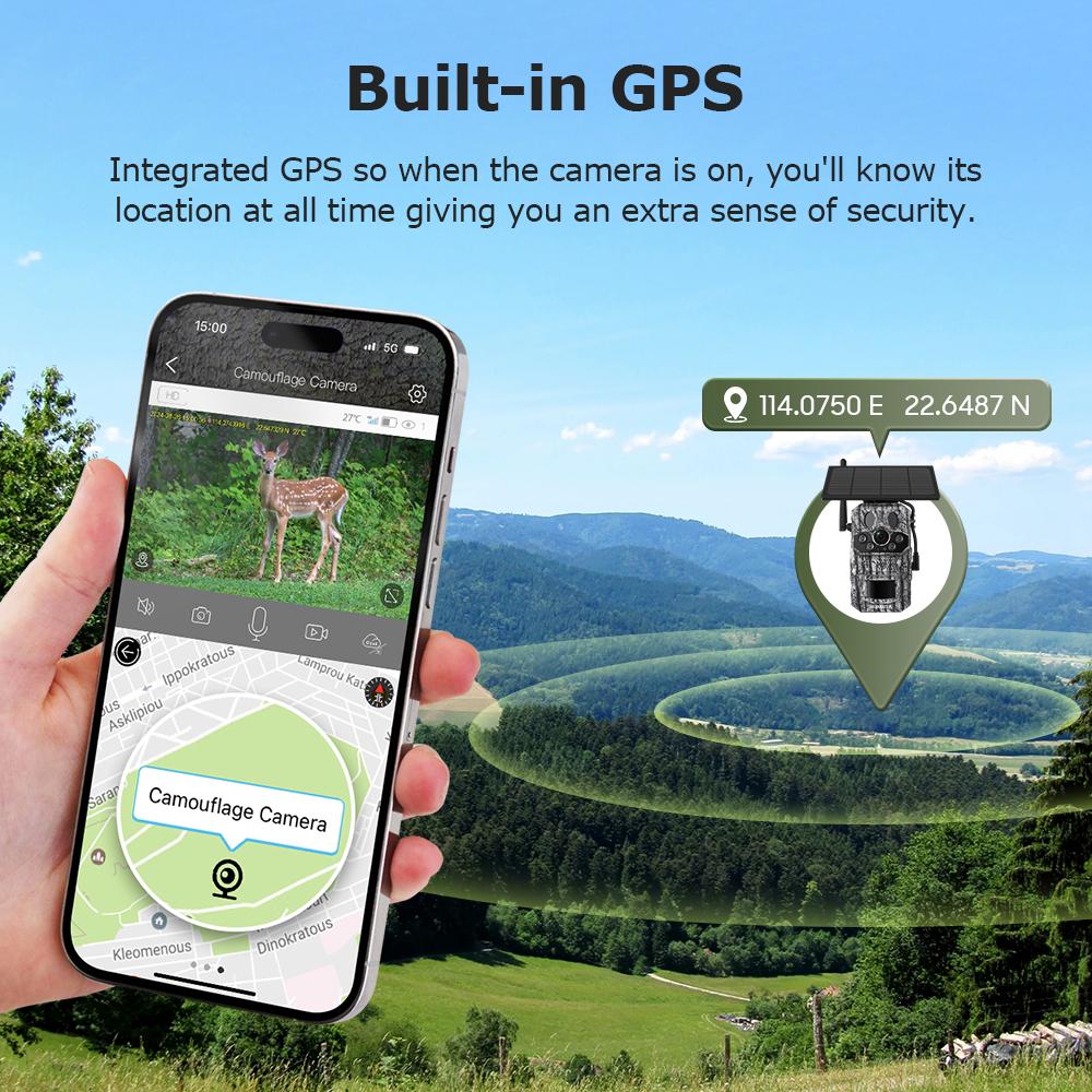 4G 2K 5MP PIR датчик движения активируется время срабатывания ночного видения IP66 охотничий след водонепроницаемый дикая природа батарея солнечная камера литиевая батарея
