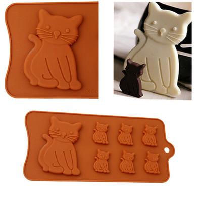 Силиконовые формы 3D милый кот котенок помадное мыло клейкая паста шоколадная кухня аксессуары для выпечки кондитерских изделий