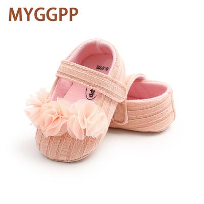 MYGGPP Маленькие шерстяные детские туфли принцессы с цветочным рисунком Детская обувь Туфли на мягкой подошве для малышей