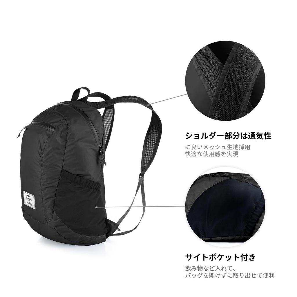 Naturehike Official Shop Альпинистская сумка, рюкзак, водонепроницаемая сумка, легкая сумка, водоотталкивающая, для активного отдыха, походов, школы, путешествий, унисекс,
