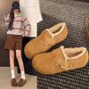 Женская модная обувь на толстой подошве, пуфик, зимняя легкая теплая защита от холода, сноубутсы, нескользящие повседневные кроссовки, хлопковые ботинки, шерстяная обувь