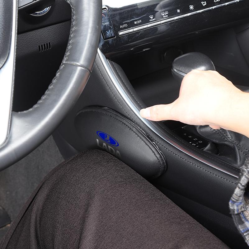 Кожаные коврики-подлокотники на сиденья, для хранения в спинке Для Lada Priora Sedan Sport Kalina Granta Vesta Niva Largus Vaz Samara 2110