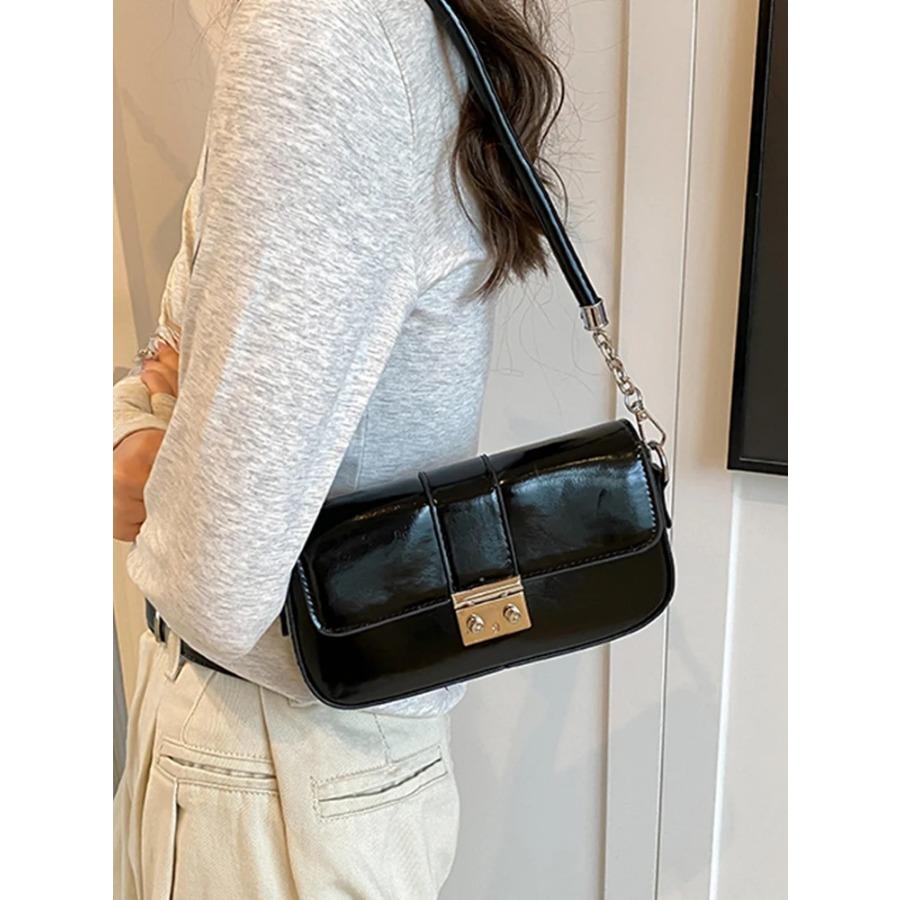 Простые женские сумки через плечо под мышкой, шикарный дизайн с клапаном из мягкой кожи, небольшая квадратная упаковка, корейские женские сумки для поездок на работу