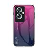Модный градиентный закаленный стеклянный чехол для Vivo V30 V40 SE V25 V27 V23 Realme C65 C51 C61 OPPO A40 A98 A78 A79 A74 A80 5G A60 цветная задняя крышка телефона