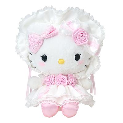 Sanrio Плюшевая игрушка Hello Kitty для детей от 3 лет и 009717 (Белый воротник) вверх,