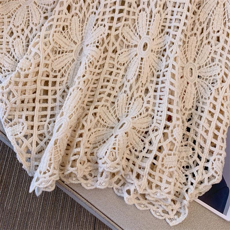 DIMANAF 2024 Новая летняя женская футболка с изображением летучей мыши без рукавов Базовые кружевные модные топы Кружевные футболки Повседневные свободные футболки