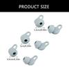 Soft Silicone Earbud Tips Covers Earpieces Superior Noise Cancellation Noise Isolating Designs Long Wear for Freelace 2