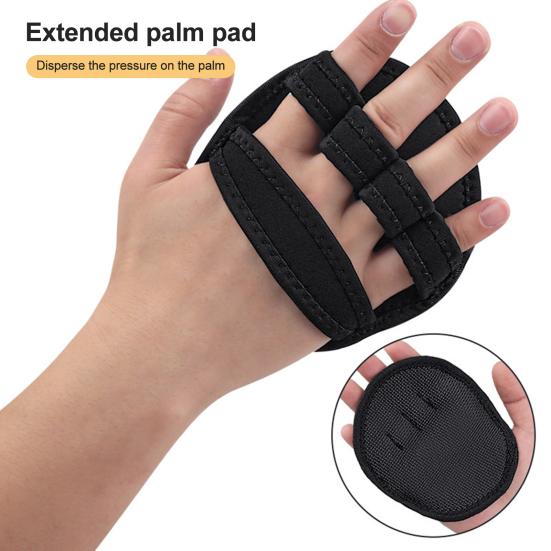 2 шт. подушечки для фитнеса, подъемные подушечки, износостойкие дышащие подушечки для тяжелой атлетики, кросс-фитнеса, защитные подушечки для ладоней