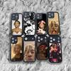 Смешной чехол P-Playboi C-Carti для iPhone 17,16,15,14,13,12,11,Pro,Max,Plus,X,XS,SE4,E,Mini Черный Утолщенный край Чехол