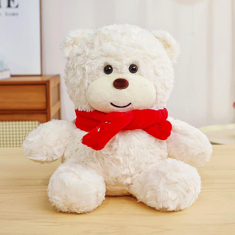 Cute Teddy Bears Stuffed Plush Toys Bear Animal Plushies Dolls Soft Bear Valentine's Day Gifts Kids Birthday Home Decor Party
