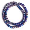 Natural AB Color Glass Crystal Multicolor Cylinder Beads For Handmade Diy Bracelet Jewelry 8x6mm