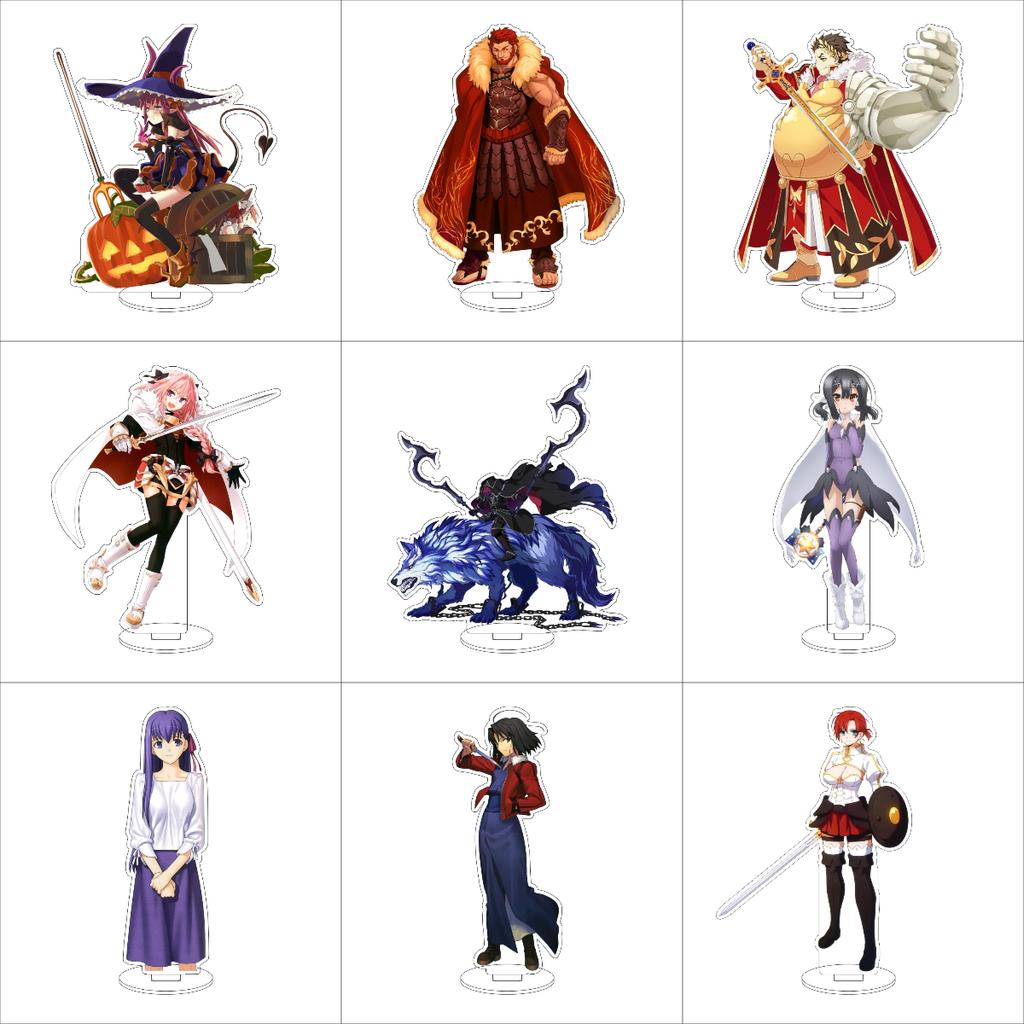 16 см Аниме Fate stay night Unlimited Blade Works Косплей Акриловая подставка Украшения Фигурка Тосака Рин Подставка Хэллоуинские подарки