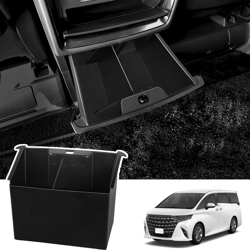 Для Toyota Alphard 40 серии 2024 Vellfire 40 серии(2024.6~Текущий), Эксклюзивный задний многофункциональный ящик, консольный ящик для хранения Y6R1