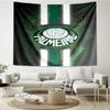 1PC Green And White Passion Printed Tapestry Room Decoration Wall Hanging for Living Room Bedroom, dormitory, Birthday and Christmas gifts