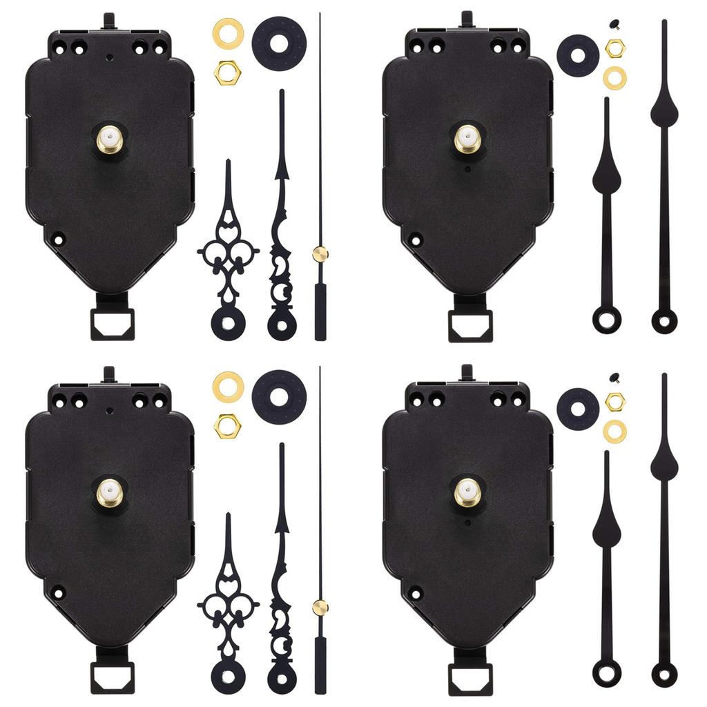 DIY кварцевые маятниковые часы механизм движения наборы с длиной вала стрелок 20 мм/23 мм для ремонта часов запасные части