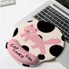 Pink Kitten Non-Slip Mouse Pad & Keyboard Wrist Rest