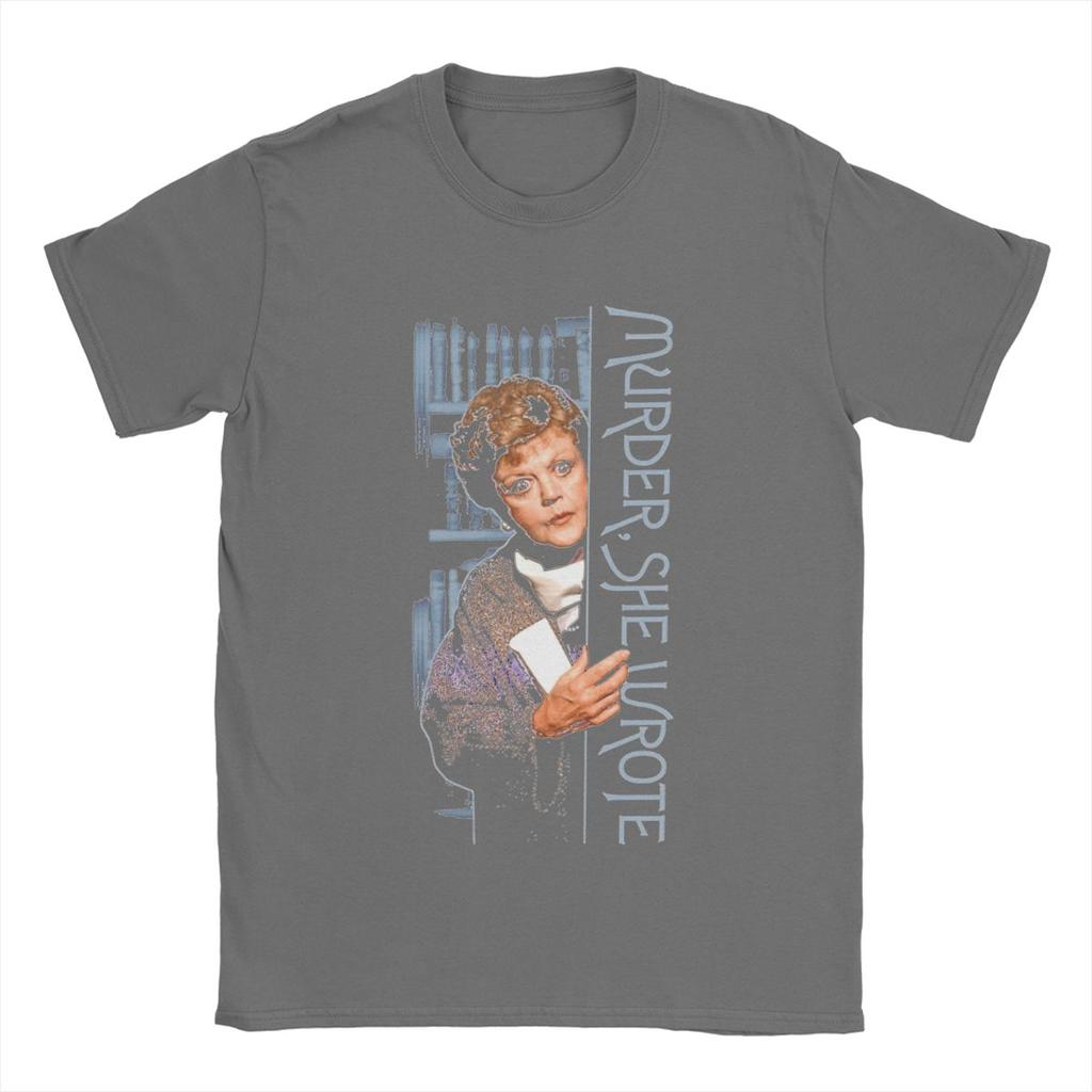 Murder She Wrote Unisexs T Shirts Awesome Tees Short Sleeve Crew Neck Tshirts Pure Cotton Plus Size Clothes