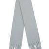 GRAVER [UNISEX] Flower Dot Embroidery Bold Muffler_Gray