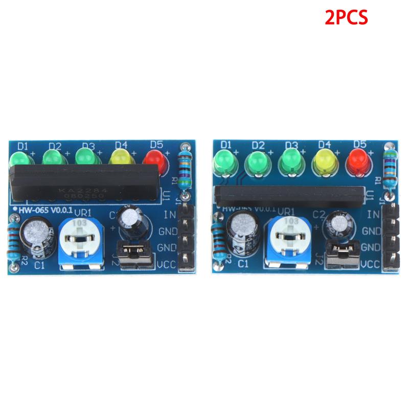 KA2284 Audio Power Level Indicator Module 1/2/3Pcs Universal Battery Capacity Monitor for Small Electronic DIY Projects
