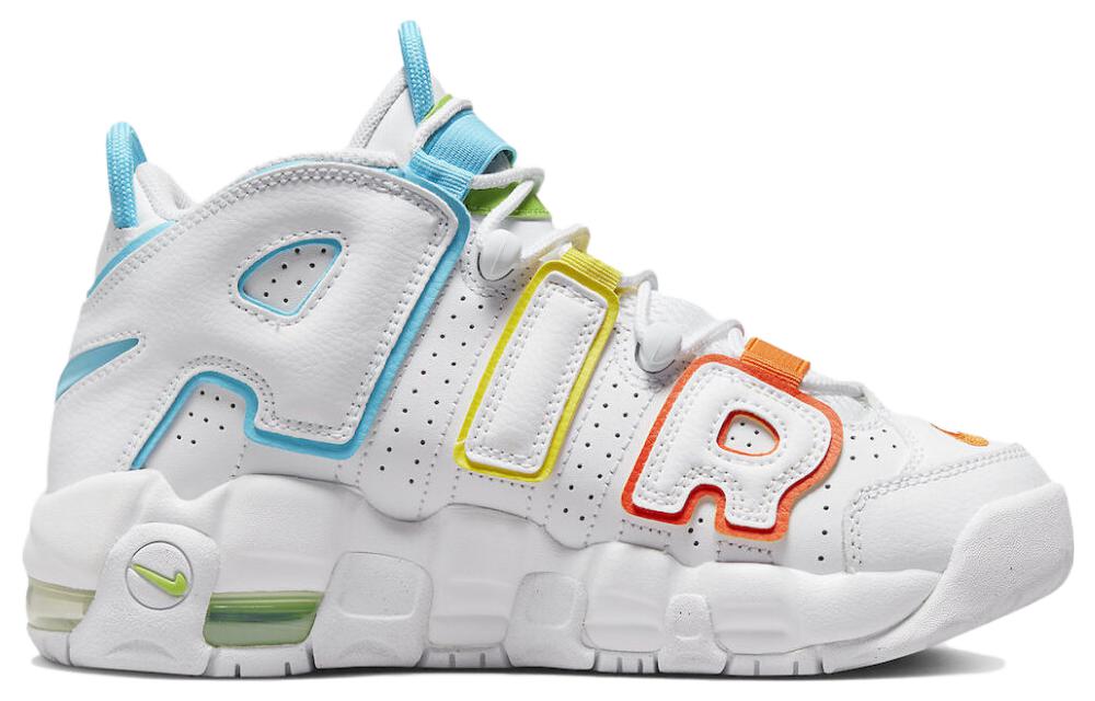 Nike Air More Uptempo Белый Мультиколор GS FJ4624-100