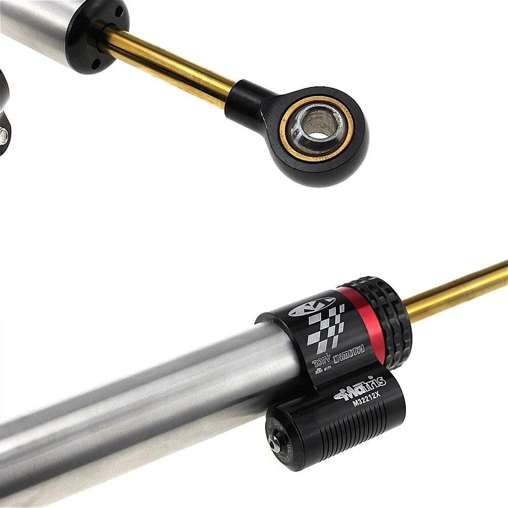 Motorcycle Adjustable Steering Damper Stabilizer For Ducati 848 CBR650R CB650F ZX10R MT09
