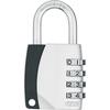 Combination Padlock - ABUS - 155/40 B/DFNLI - Steel Shackle - Customizable Three-digit Numeric Code