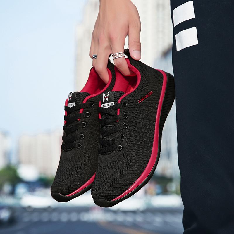 Размер 48. Мужские легкие кроссовки. Кроссовки для бега в тренажерном зале. Спортивная повседневная обувь с дышащей сеткой.