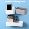 Storage Box Fixed On Wall Wall Mounted Organizer Remote Control Holder Cosmetic Storage Box