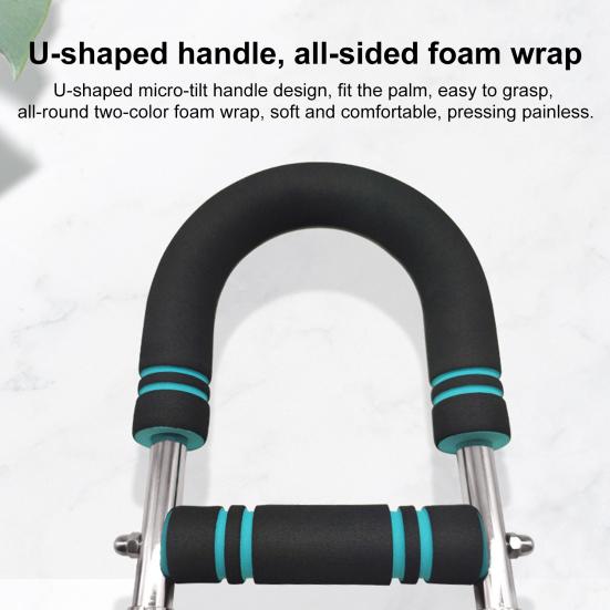 Тренажер для рук Twister Тренажер для укрепления мышц предплечья и трицепса Эспандер для груди Противоскользящая ручка из пеноматериала Оборудование для домашних тренировок Силовая тренировка верхней части тела