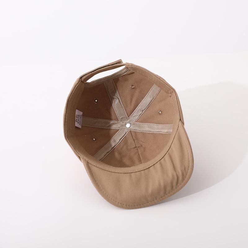 New R Letter Baby Baseball Cap Solid Color Adjustable Kids Boys Sun Hat Summer Soft Cotton Children Girls Peaked Caps