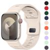Силиконовый браслет Спортивный ремешок Для Apple Watch Series Ultra 9 8 7 6 5 SE 44мм 45мм 49мм 42мм 40мм 41мм 38мм Ремешок для часов