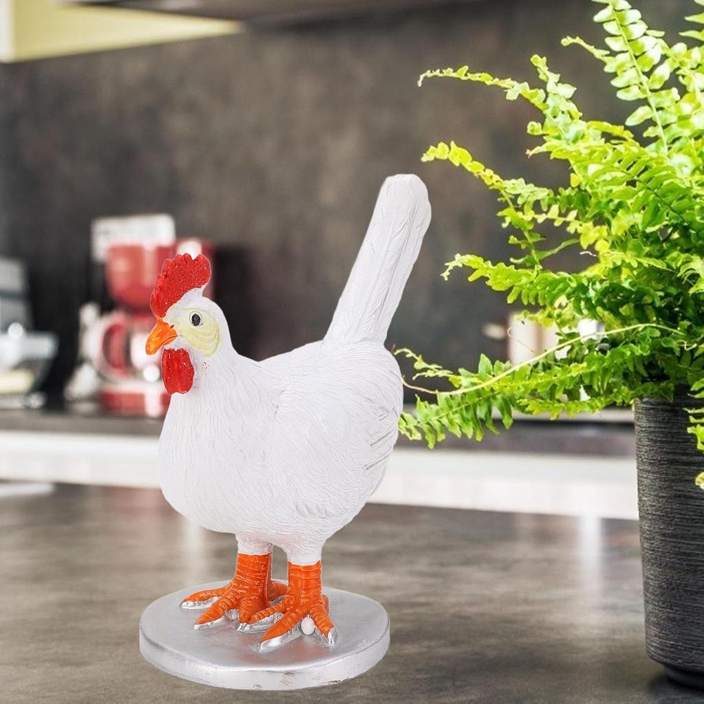 Лампа в виде куриного яйца, 3D лампа с курицей, несущей яйцо, забавная реалистичная курица из смолы, ночник, декоративная настольная лампа в виде животного, украшение для дома, спальни, кабинета