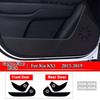 Для Kia Sportage K2 K3 K4 KX3 K5 KX5 KX7 Автомобильные Внутренние Накладки на Дверь Против Загрязнения Узором под Углеродное Волокно Наклейки Защитные Аксессуары