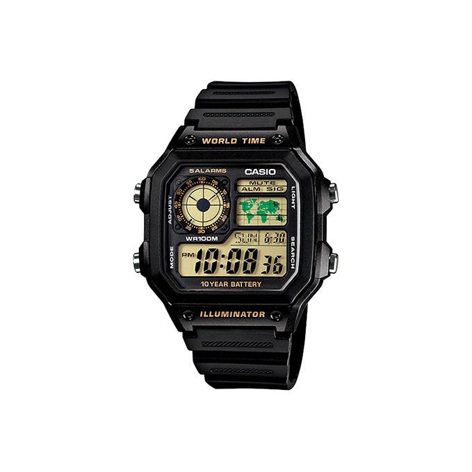 Casio G Shock AE 1200WH 1B AE-1200WH-1B