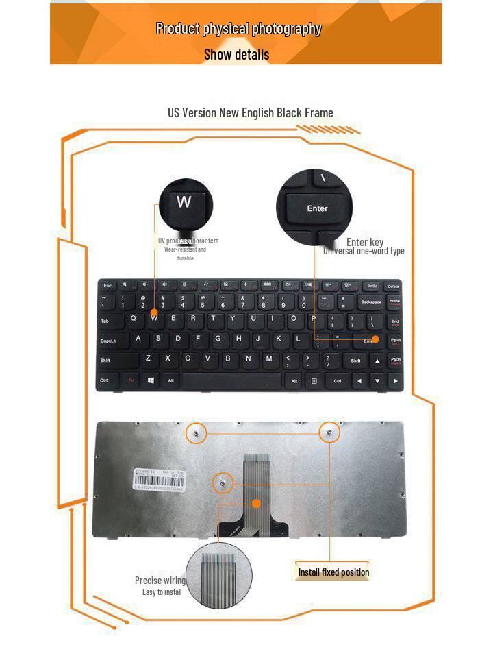 Клавиатура Lenovo G400/G405/G410/G490