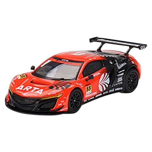 TrueScale Miniatures MINI GT 1/64 Scale Honda NSX GT3 EVO22 SUPER GT Series 2022 #55 ARTA (Left-Hand Drive) Japan Exclusive Finished Model MGT00485-L