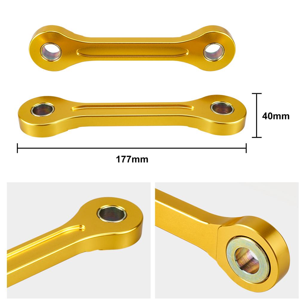 NICECNC For Suzuki 2000-2024 DRZ400SM DRZ400S DRZ400E DRZ400 DR-Z 400 E S SM Motorcycle Rear Lowering Links Kit 2023 2022 2021