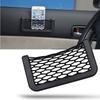 Car Organizer Mesh Storage Bag Net Phone Holder Auto Seat Side Interior Back Sundries Pocket Elastic Flexible Nets 1/4 Pieces