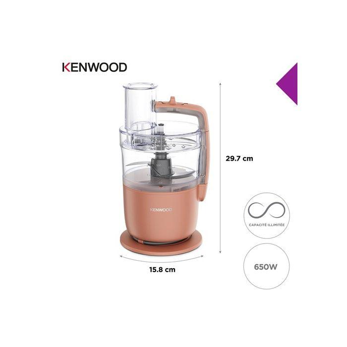 Robot multifonction Kenwood Multipro Go FDP22.130RD 650W - Pêche