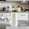 Plastic Texture Vase Centerpieces Decor 4.1x10inch Versatile Table Ornament for Mantel End