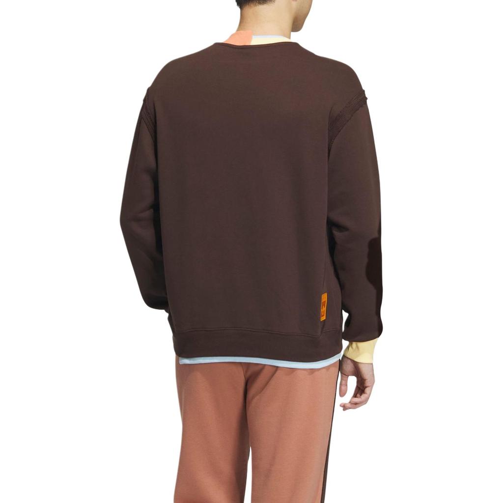 adidas Толстовка Originals Унисекс Темно-коричневая HY7251
