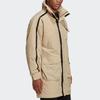 adidas Utilitas Parka Stand Collar Теплая спортивная куртка из хлопка для активного отдыха Зимняя мужская куртка Prairie-Brown FT2463