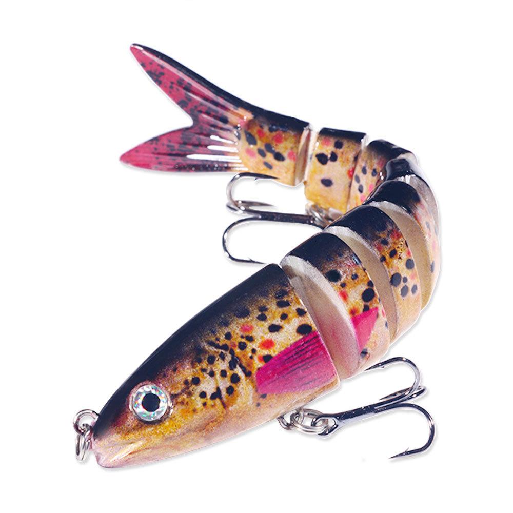Многосекционная приманка для рыбы 18G Bag Bait 8 секций Погруженная приманка рыболовные снасти